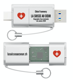 Livre audio La Suisse au Cœur (Clé USB 16 Gb)